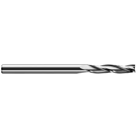 End Mill For Plastics - 3 Flute - Square, 0.0312 (1/32)